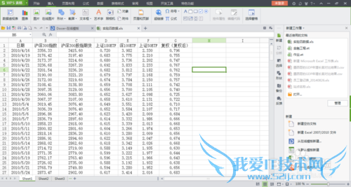 wps的Excel插入图表