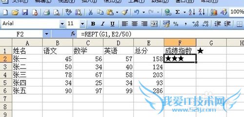 excel应用技巧三十六之函数REPT