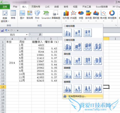 Excel图表模板的保存与使用