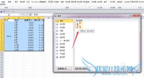 Excel图表模板的保存与使用