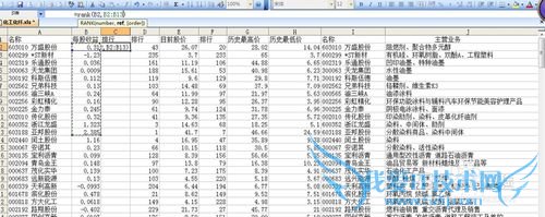Excel如何在后一列附上排名
