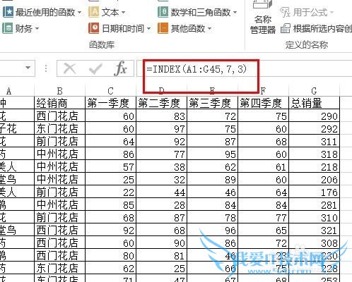 excelôINDEXѯԪINDEX÷