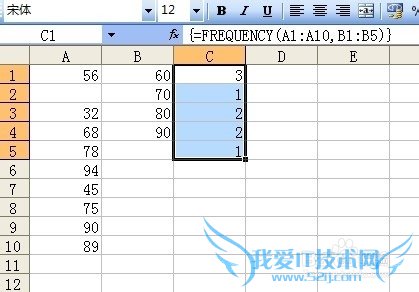 excelӦüɶʮ֮FREQUENCY