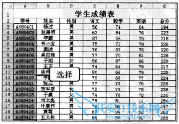 Excel2010中如何锁定部分单元格