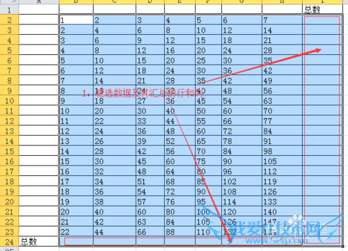Excel一键汇总功能应用