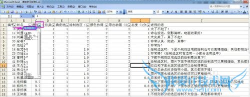 怎样用excel的筛选功能分析学生作业?