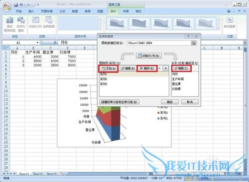 如何用Excel设计及应用面积图