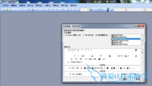 word、excel遇到乱码怎么解决?