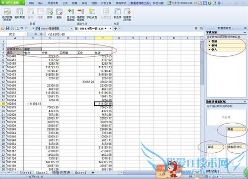 Excel的透视表、分列怎么使用