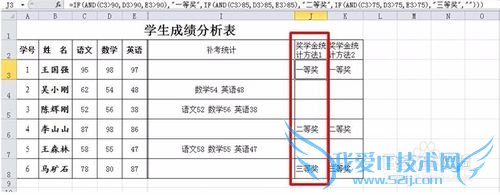 Excel中IF函数的用法及实例