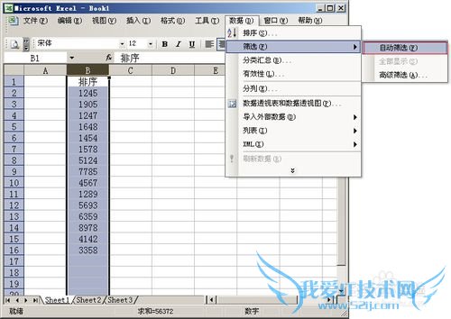 如何对Excel表格中最小或最大的数据进行筛选?