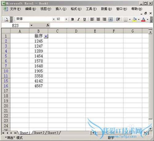 如何对Excel表格中最小或最大的数据进行筛选?