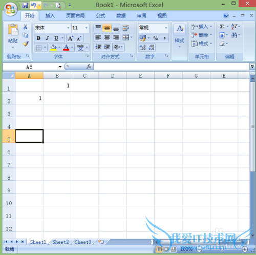 excel2007如何快速编辑出完美的九九乘法表?