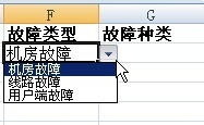 Excel 二级下拉菜单方法之“INDIRECT”函数法
