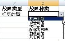 Excel 二级下拉菜单方法之“INDIRECT”函数法