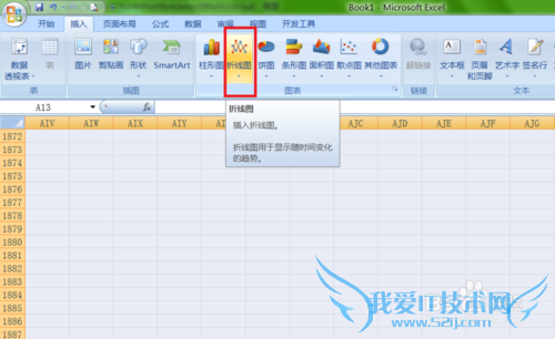 怎样在Excel表格中插入折线图?