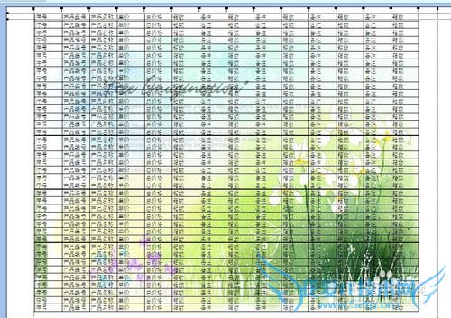EXCEL中如何打印背景图片