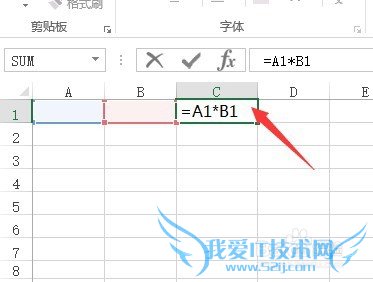 Excel2013表格乘法函数公式