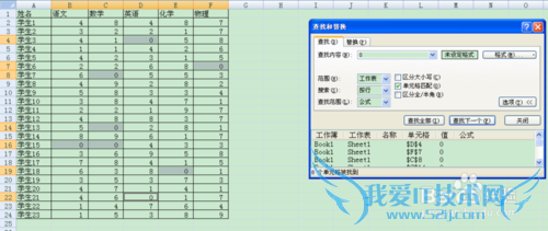 excel中怎么选中所有数值为0单元格并进行标记
