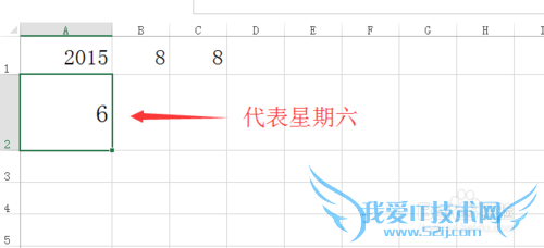 excel如何显示某年某月某日是星期几?