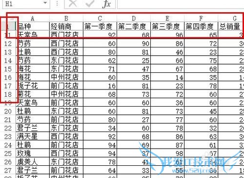 怎么样在excel中固定第一行文字或数据