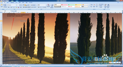Excel表格如何插入背景和图片