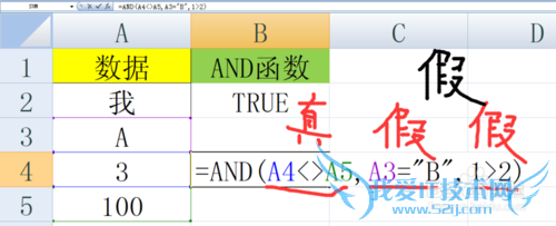 AND函数在EXCEL中的逻辑判断应用