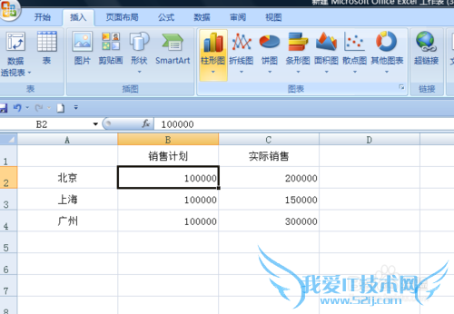 EXCEL如何创建图表
