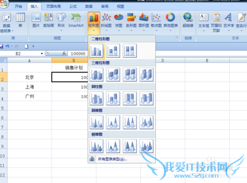 EXCEL如何创建图表