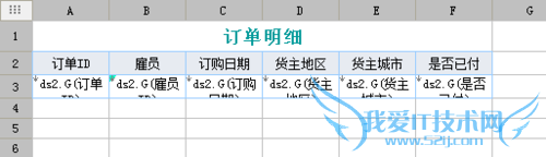 自定义报表系统FineReport中如何制作表单
