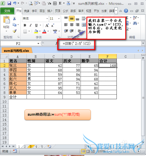 EXCEװ칫-ƪ[6]sum('*'!)