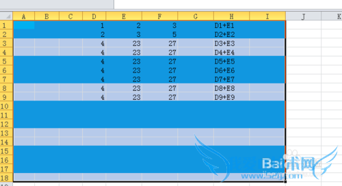 Excel隔任意行设置不同颜色