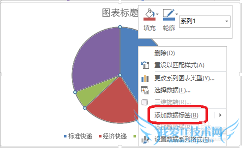 Excel饼图显示百分比