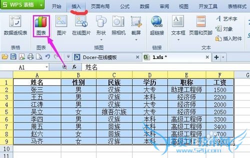 excel中如何建立图表