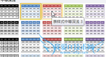 Excel隔行填充颜色
