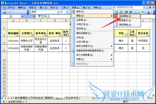 excelÖÐÈçºÎ×Ô¶¯É¸Ñ¡