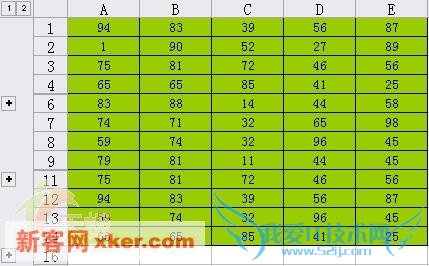 隐藏指定Excel行不让它们被打印出来