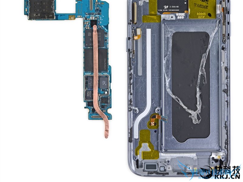 三星Galaxy S7完全拆解:最美手机最怕摔