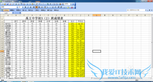 Excel中怎么求和,平均值?