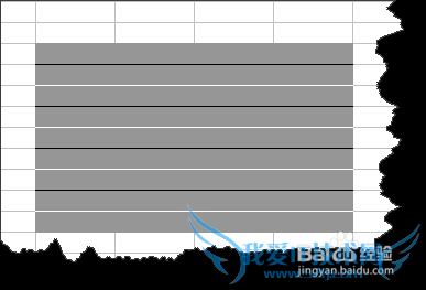 EXCEL中凹凸感单元格是怎么做到的