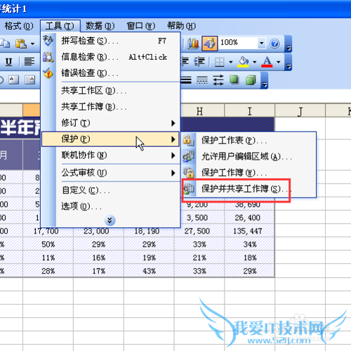 怎样对共享工作簿设置密码保护