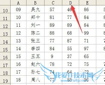 Excel 2003 冻结窗口(窗格)的使用