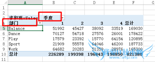 excel 2013创建数据透视表