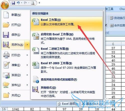怎么给Excel2007文档设置密码?
