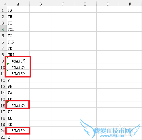 ƵExcelĲݱΪ#name?Ľ취