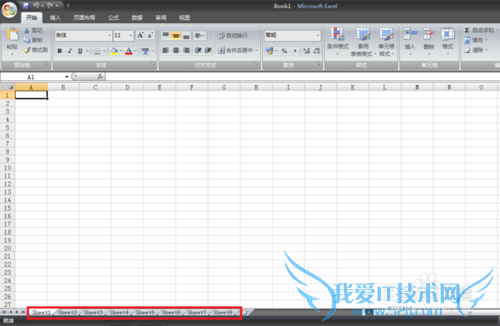 如何增加excel默认打开工作表的数目?