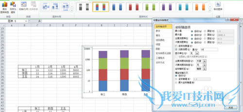 excel修改图表的图例、数据标签以及横纵坐标