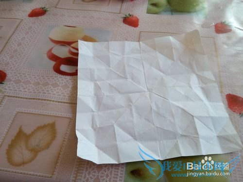 如何叠一个小花篮