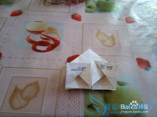 如何叠一个小花篮