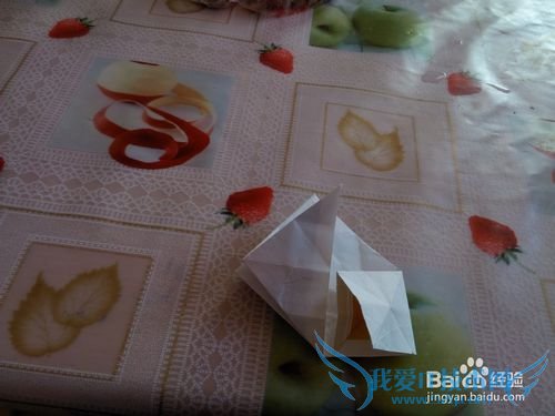 如何叠一个小花篮